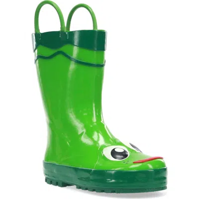 Western Chief Kids'  Frog Rain Boot In Multi