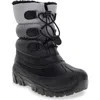 Western Chief Kids' Arcterra Waterproof Faux Fur Lined Boot In Gray