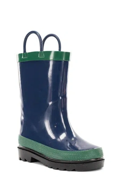 Western Chief Kids' Classic Rubber Rain Boot In Navy