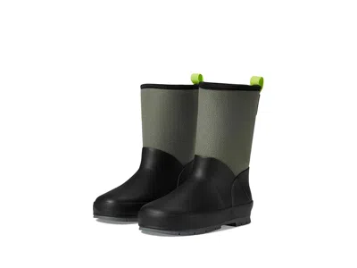 Western Chief Puddle Patch Waterproof Boot (little Kid/big Kid) Kid's Shoes Black : 1 Little Kid M, Synthetic In Multi