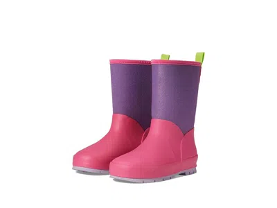 Western Chief Puddle Patch Waterproof Boot (little Kid/big Kid) Kid's Shoes Pink : 4 Big Kid M, Synthetic