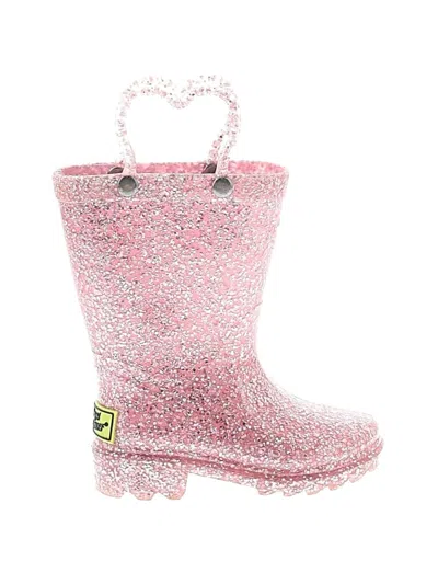Pre-owned Western Chief Kids' Rain Boots In Pink