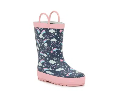 Western Chief Shooting Stars Boot Kids' In Navy