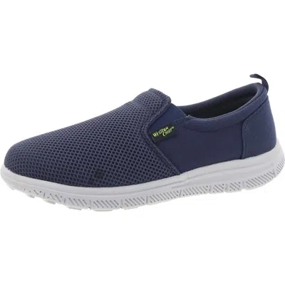 Western Chief Skipper Mens Lightweight Mesh Slip-on Shoes In Blue