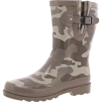 Western Chief Womens Camouflage Polyester Rain Boots In Multi