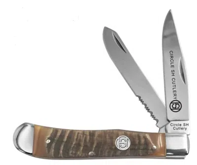 Western F.a.s.h.i.o.n Men's Folding Knife In Natural
