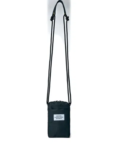 Western Hydrodynamic Research Logo-patch Messenger Bag In Schwarz