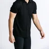 Western Rise Limitless Merino Short Sleeve Shirt In Black