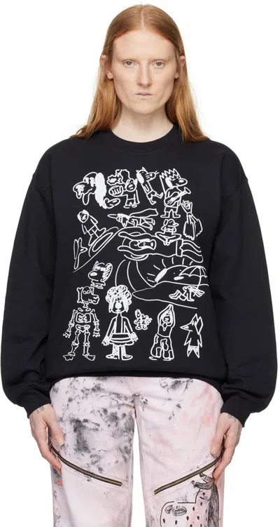 Westfall Black Snoppy City Sweatshirt