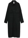 WESTFALL BUTTON-DOWN LONG COAT