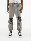 Westfall Distressed Track Pants In Multi