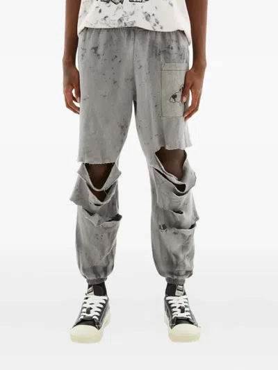 Westfall Distressed Track Pants In Multi