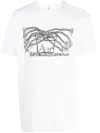 Westfall Graphic-print Cotton T-shirt In White