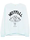 Westfall Graphic-print Sweatshirt In Blue