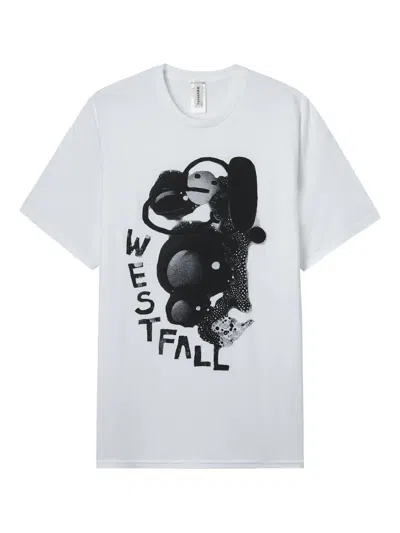 Westfall Graphic Print T-shirt In Animal Print