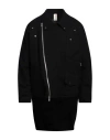 Westfall Motorcycle Tail Wool Coat In Black