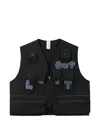Westfall Multi-pocket Gilet In Black