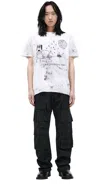 Westfall White Print T-shirt In White