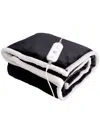 Westinghouse Electric Snuggle Blanket, 50" X 70" In Black