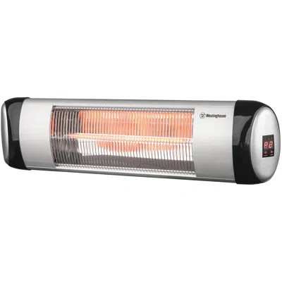 Westinghouse Infrared Electric Outdoor Heater - Wall Mounted In Silver