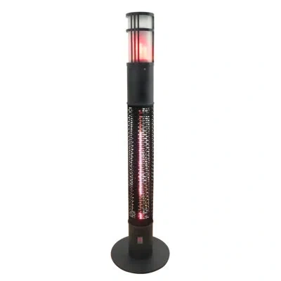 Westinghouse Portable Infrared 1500 Watt Electric Standing Patio Heater In Matte Black