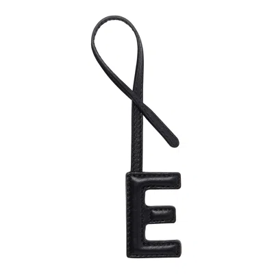 Westman Atelier Alphabet Charm, Letter Charm In Black