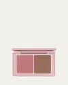 Westman Atelier Baby Cheeks And Face Trace Sculpting Powder Duo In Petal And Biscuit
