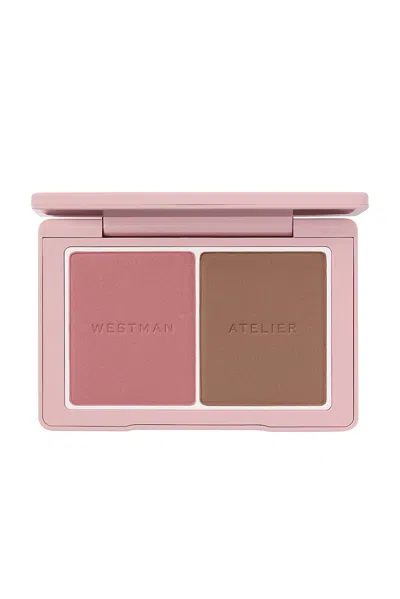 Westman Atelier Baby Cheeks + Face Trace Sculpting Powder Duo In Petal & Biscuit