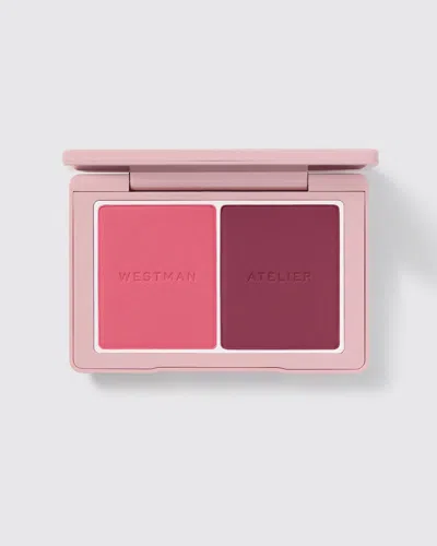 Westman Atelier Baby Cheeks Powder Blush Duo In Fizz / Jam