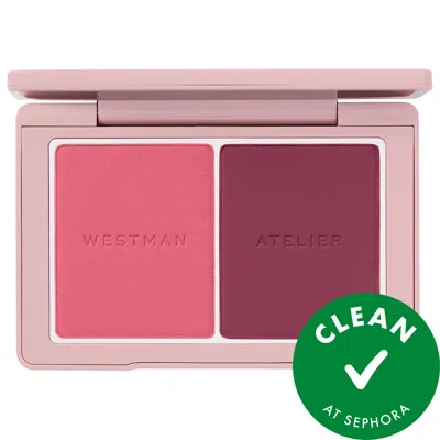 Westman Atelier Baby Cheeks Powder Blush Duo In Fizz And Jam