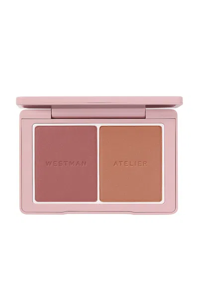 Westman Atelier Baby Cheeks Powder Blush Duo In Sable & Suede