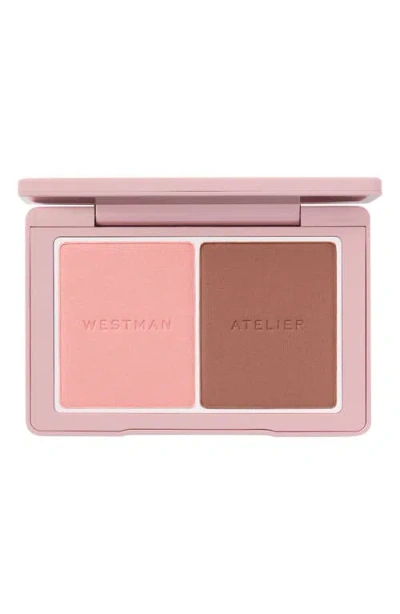 Westman Atelier Baby Cheeks Powder Blush Duo Mimi & Coquette 0.17 oz / 4.8 G
