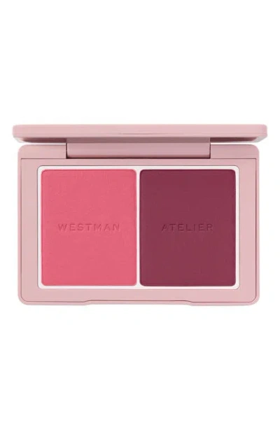 Westman Atelier Baby Cheeks Powder Blush Duo Jam & Fizz 0.17 oz / 4.8 G
