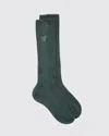Westman Atelier Cashmere Cabin Socks - Green