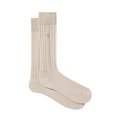 Westman Atelier Cashmere Socks In Oatmeal