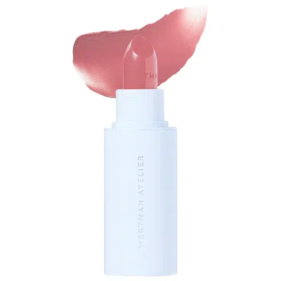 Westman Atelier Hydrobalm Sheer Tinted Lipstick With Peptides And Hyaluronic Acid Ballerine 0.12 Oz/3.5 G In Pink