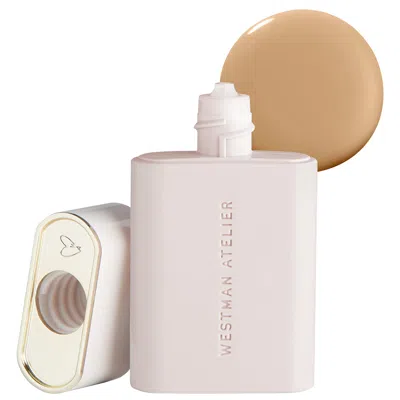 Westman Atelier Light Coverage, Lightweight Liquid Foundation For Medium Skin In Honey/golden Undertone/tan