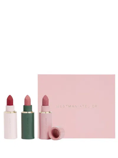 Westman Atelier Lip Suede Matte Lipstick Trio In No Color