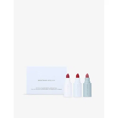 Westman Atelier Petite Lip Suede Matte Lipstick Trio Set