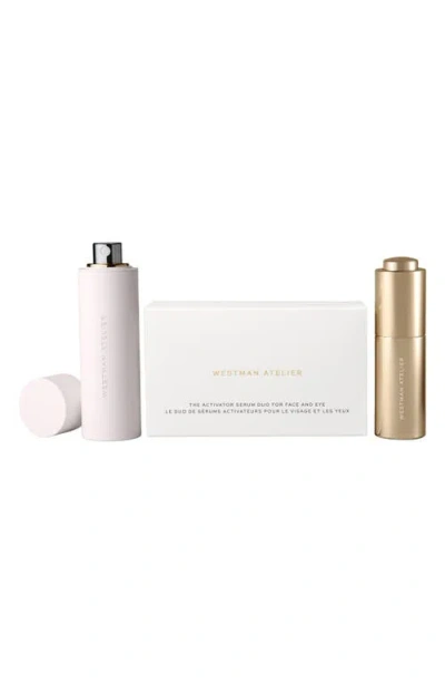 Westman Atelier The Activator Serum Duo For Face & Eye $270 Value In Transparent