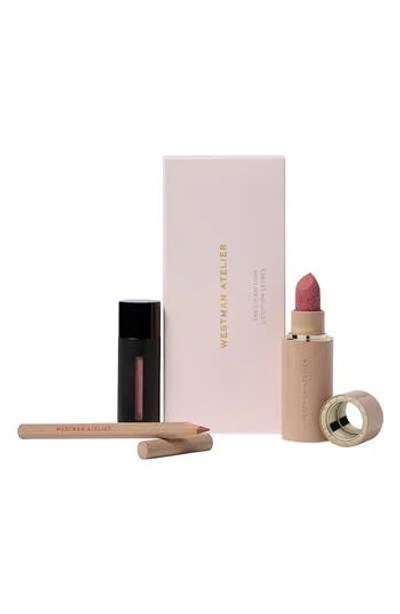 Westman Atelier The Lip Edition Set $122 Value In Pink