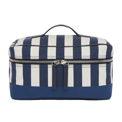 Westman Atelier The Oversized Train Case In Nautical Stripes