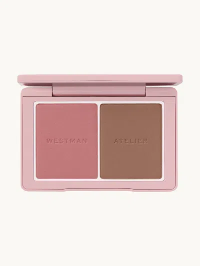 Westman Atelier Baby Cheeks And Face Trace Sculpting Powder Duo In Multi