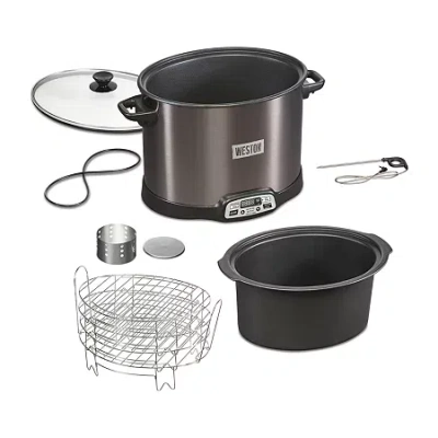 Weston 10 Qt Slow Cooker In Silver