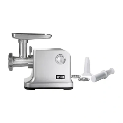 Weston #12 Electric Meat Grinder & Sausage Stuffer In Silver
