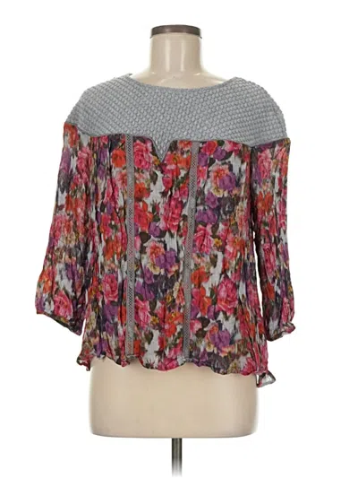 Pre-owned Weston 3/4 Sleeve T-shirt In Gray