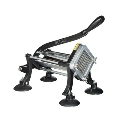 Weston 36-3550-w Professional French Fry Cutter And Vegetable Dicer, Stainless Steel Cutting Blade In Black