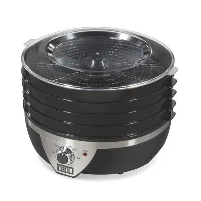 Weston 4 Tray Food Dehydrator In Black;gray