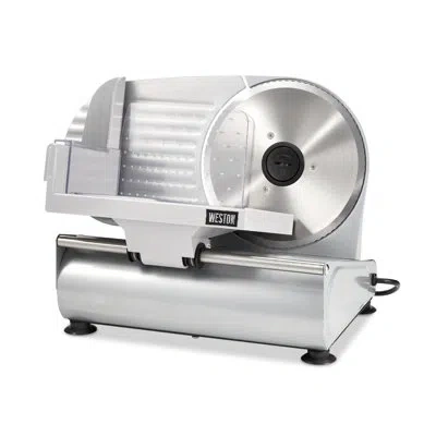 Weston 7.5" Electric Meat Slicer In Stainless Steel
