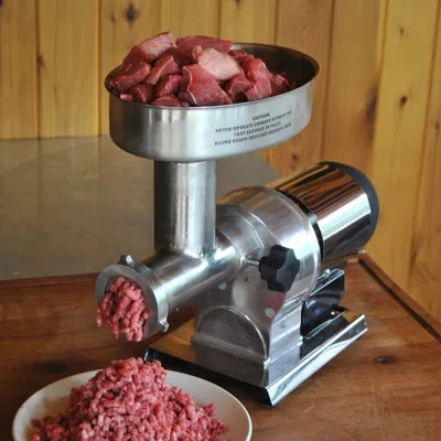Weston Butcher Series Electric Grinder In Stainless Steel